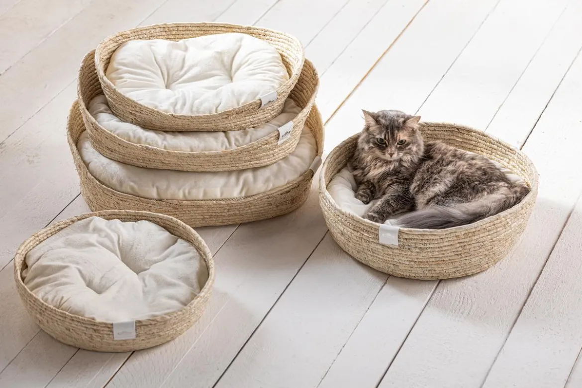 Dehner Premium Lovely Kuschelbett Guter Schlaf, oval