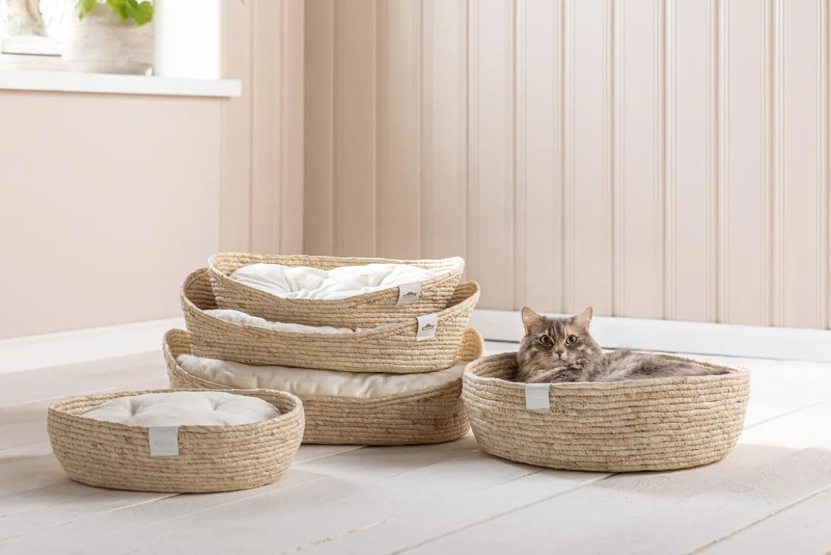 Dehner Premium Lovely Kuschelbett Guter Schlaf, oval