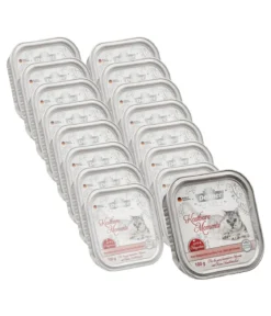 Dehner Premium Lovely Nassfutter für Katzen Kostbare Momente, 16 x 100 g