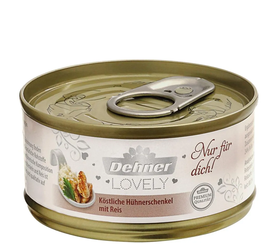 Dehner Premium Lovely Nassfutter für Katzen Nur für dich!, 24 x 70 g
