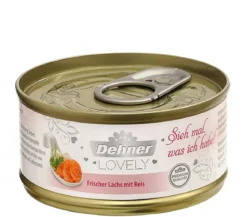 Dehner Premium Lovely Nassfutter für Katzen Sieh mal, was ich habe!, 24 x 70 g