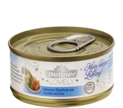 Dehner Premium Lovely Nassfutter für Katzen Mein kleiner Liebling!, 24 x 70 g