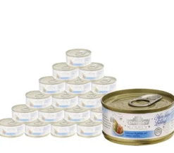 Dehner Premium Lovely Nassfutter für Katzen Mein kleiner Liebling!, 24 x 70 g