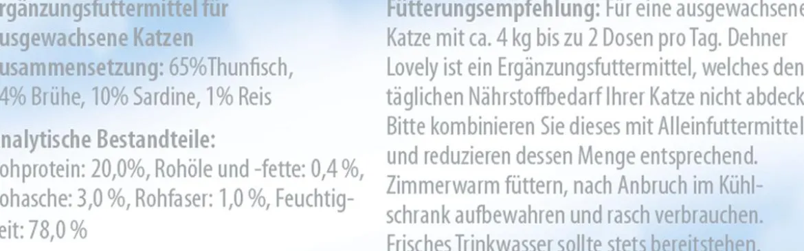 Dehner Premium Lovely Nassfutter für Katzen Mein kleiner Liebling!, 24 x 70 g
