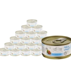 Dehner Premium Lovely Nassfutter für Katzen Willst du schmusen?, 24 x 70 g