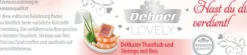 Dehner Premium Lovely Nassfutter für Katzen Hast du dir verdient!, 24 x 70 g