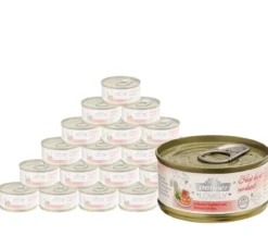 Dehner Premium Lovely Nassfutter für Katzen Hast du dir verdient!, 24 x 70 g