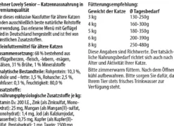 Dehner Premium Lovely Nassfutter für Katzen Senior Schöner Abend, 16 x 100 g