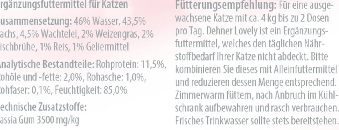 Dehner Premium Lovely Nassfutter für Katzen in Gelee Komm kuscheln!, 24 x 85 g