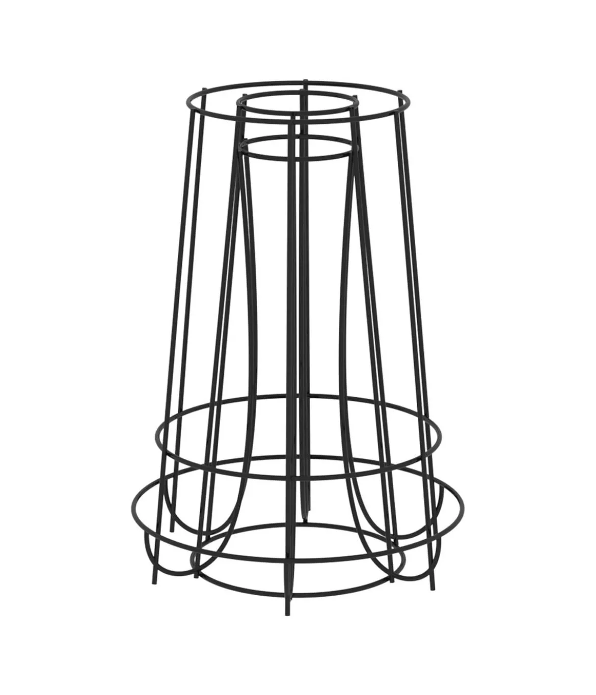 Dehner Premium Metall-Obelisk Maxima, schwarz