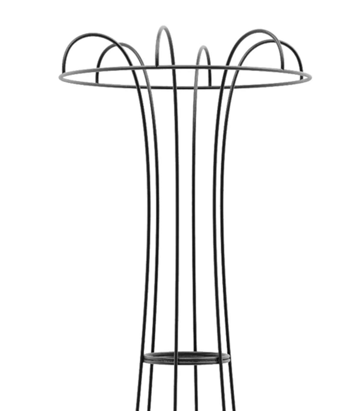 Dehner Premium Metall-Obelisk Maxima, schwarz