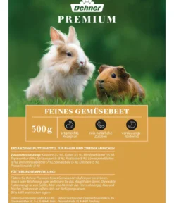 Dehner Premium Nagersnack Feines Gemüsebeet, 500 g