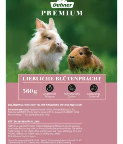 Dehner Premium Nagersnack Liebliche Blütenpracht, 360 g