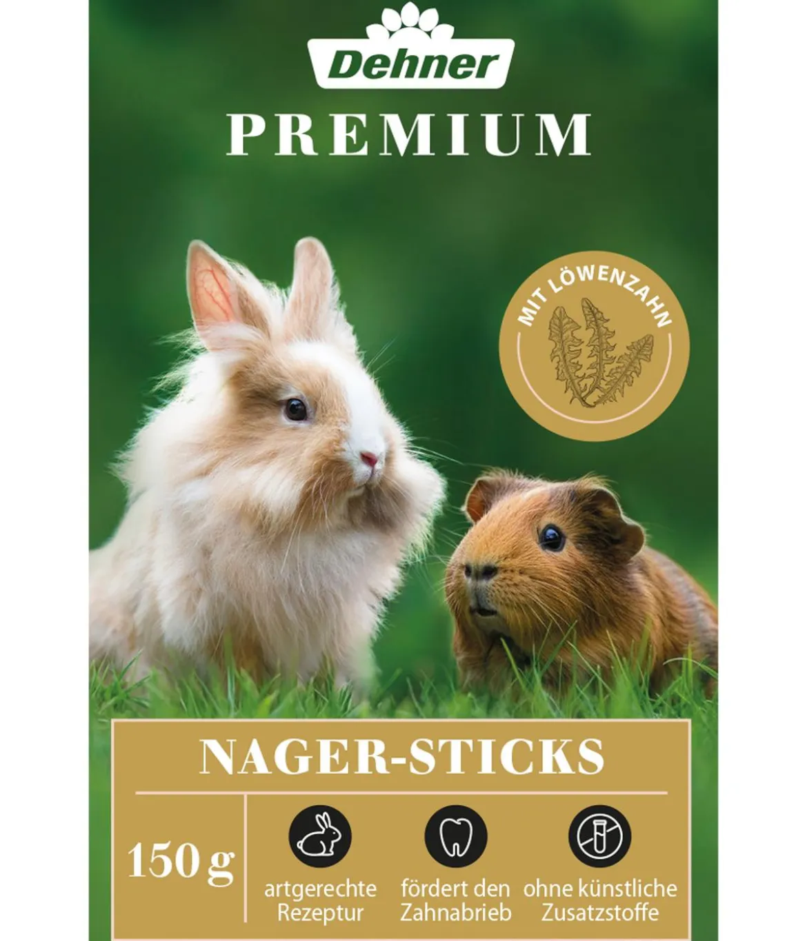 Dehner Premium Nager-Sticks, 3 x 150 g