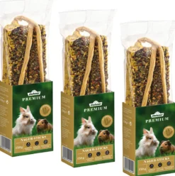 Dehner Premium Nager-Sticks, 3 x 150 g