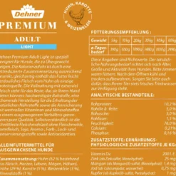 Dehner Premium Nassfutter für Hunde Adult Light