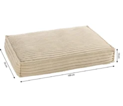 Dehner Premium Orthopädische Hundematratze Sikari, rechteckig, ca. B100/H14/T70 cm