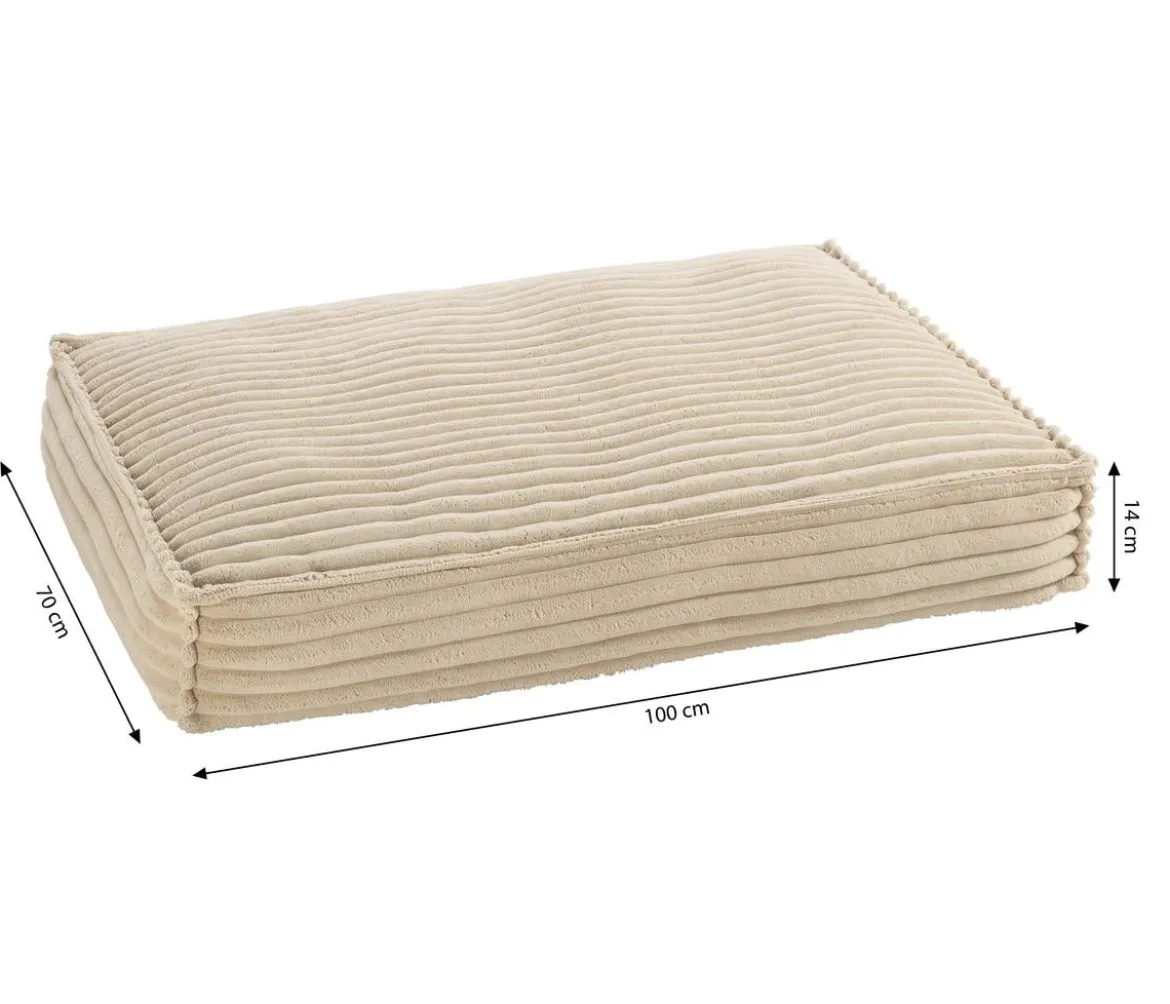 Dehner Premium Orthopädische Hundematratze Sikari, rechteckig, ca. B100/H14/T70 cm