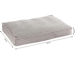 Dehner Premium Orthopädische Hundematratze Soyala, rechteckig, ca. B120/H15/T80 cm