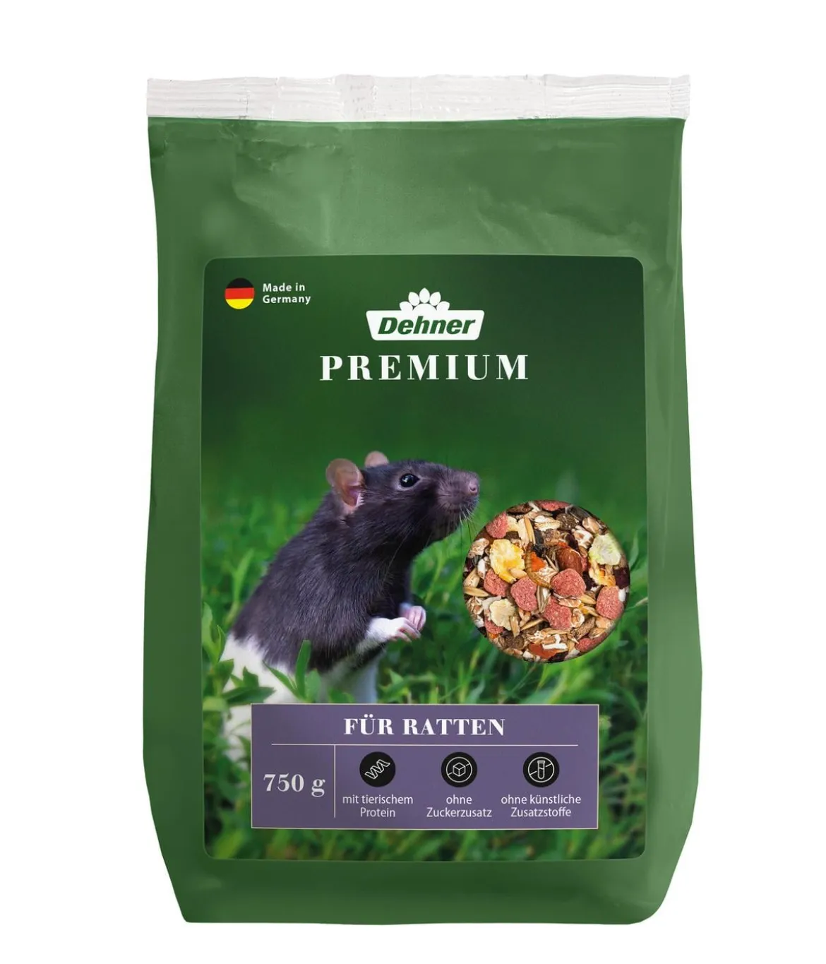 Dehner Premium Rattenfutter, 750 g