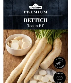 Dehner Premium Samen Rettich 'Icoon F1'