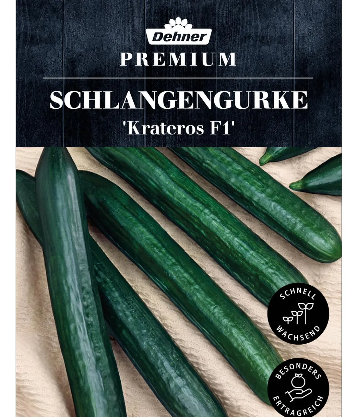 Dehner Premium Samen Schlangengurke 'Krateros F1'