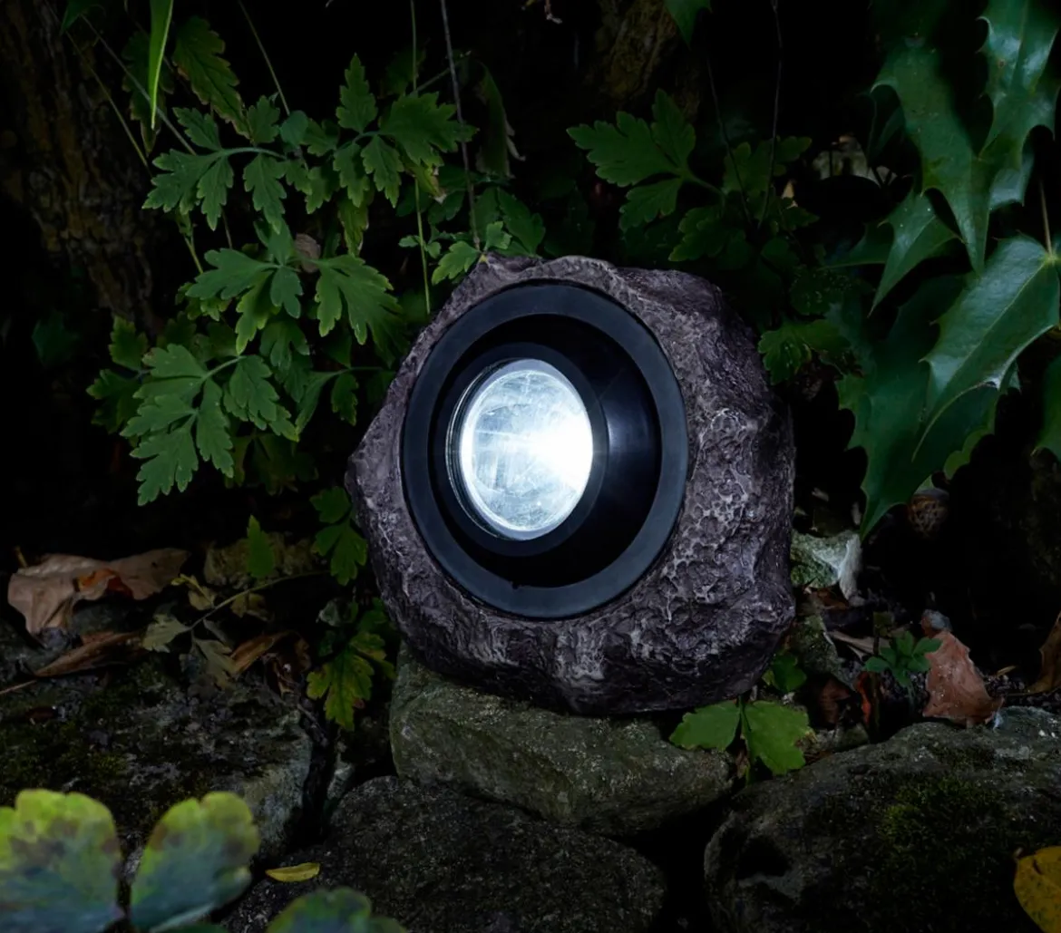 Dehner Premium Solar-Granitstein Pedra, ca. Ø20/16,5 cm