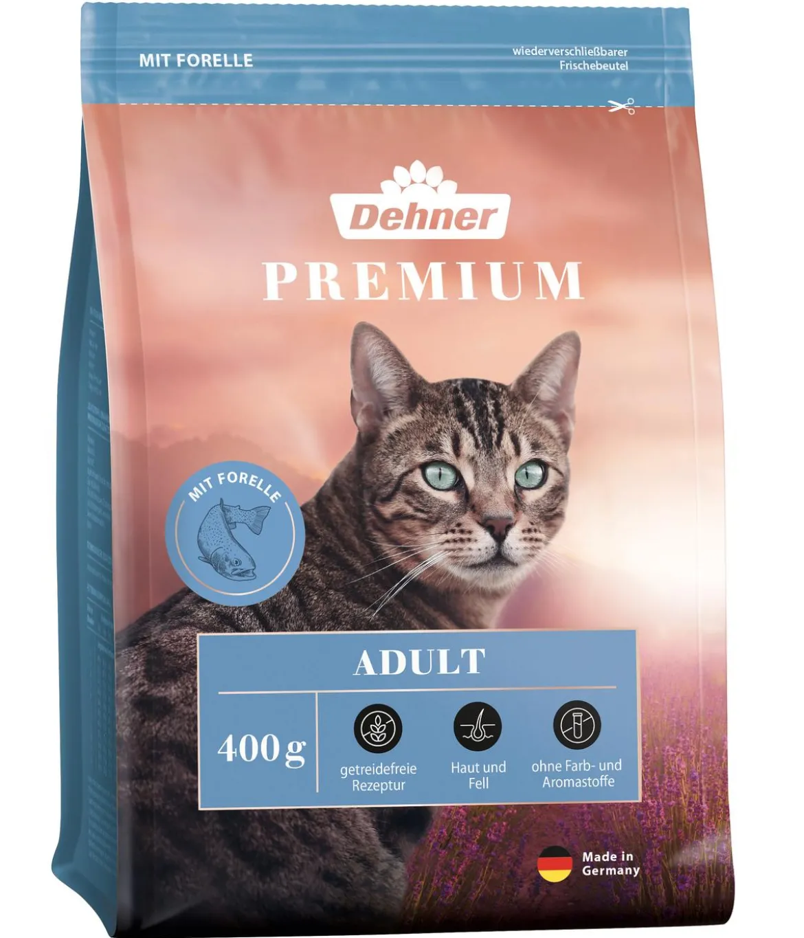 Dehner Premium Trockenfutter für Katzen Adult