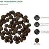 Dehner Premium Trockenfutter für Hunde Mini Junior, Ente & Kartoffel