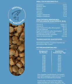 Dehner Premium Trockenfutter für Hunde Maxi Adult, Seefisch mit Kartoffel