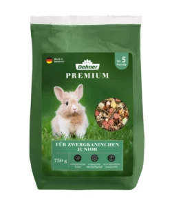 Dehner Premium Zwergkaninchenfutter Junior, 750 g