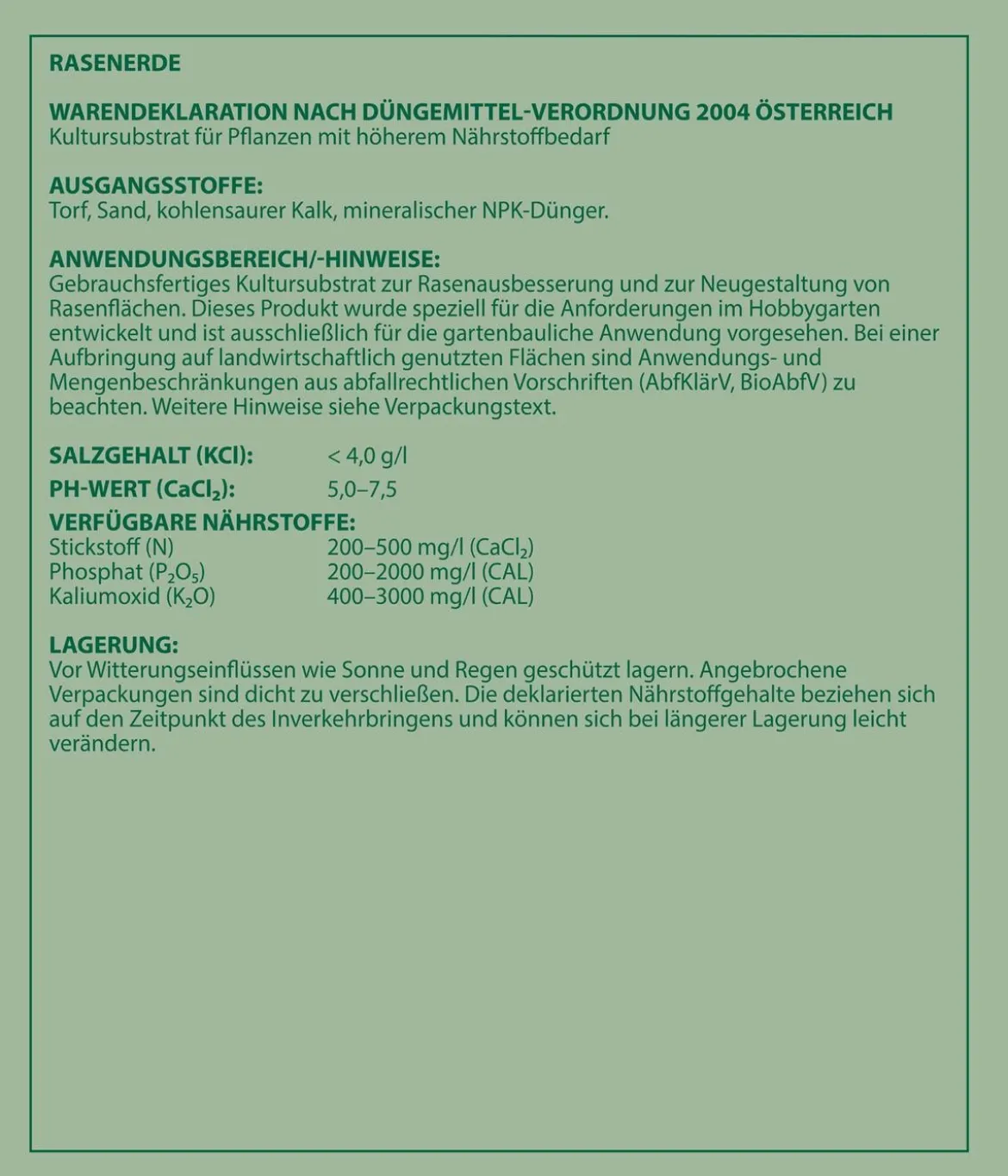 Dehner Rasenerde, 40 l