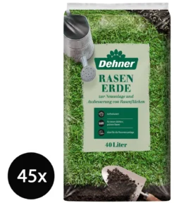 Dehner Rasenerde, 45 x 40 Liter