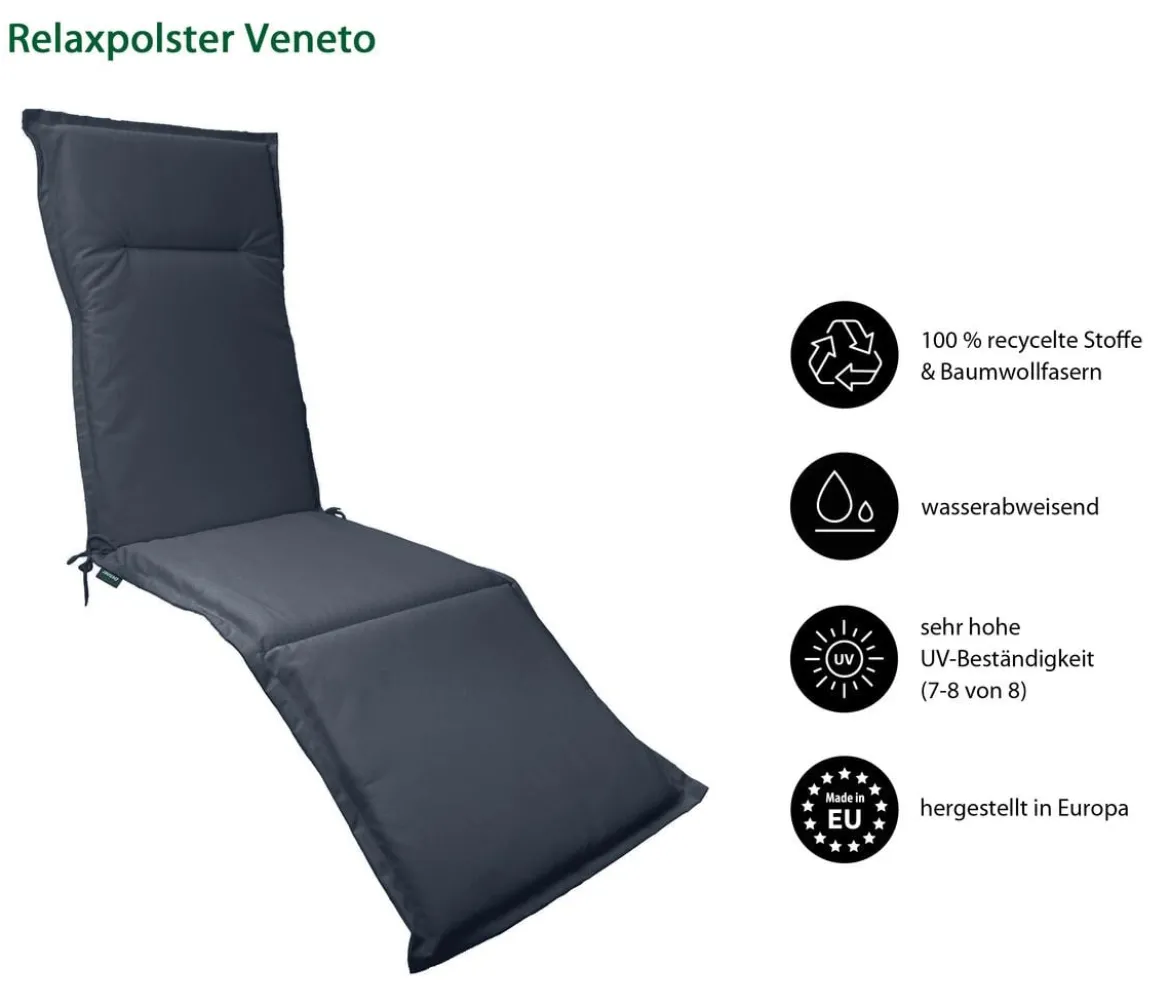 Dehner Relaxauflage Veneto, ca. B50/H4/T168 cm