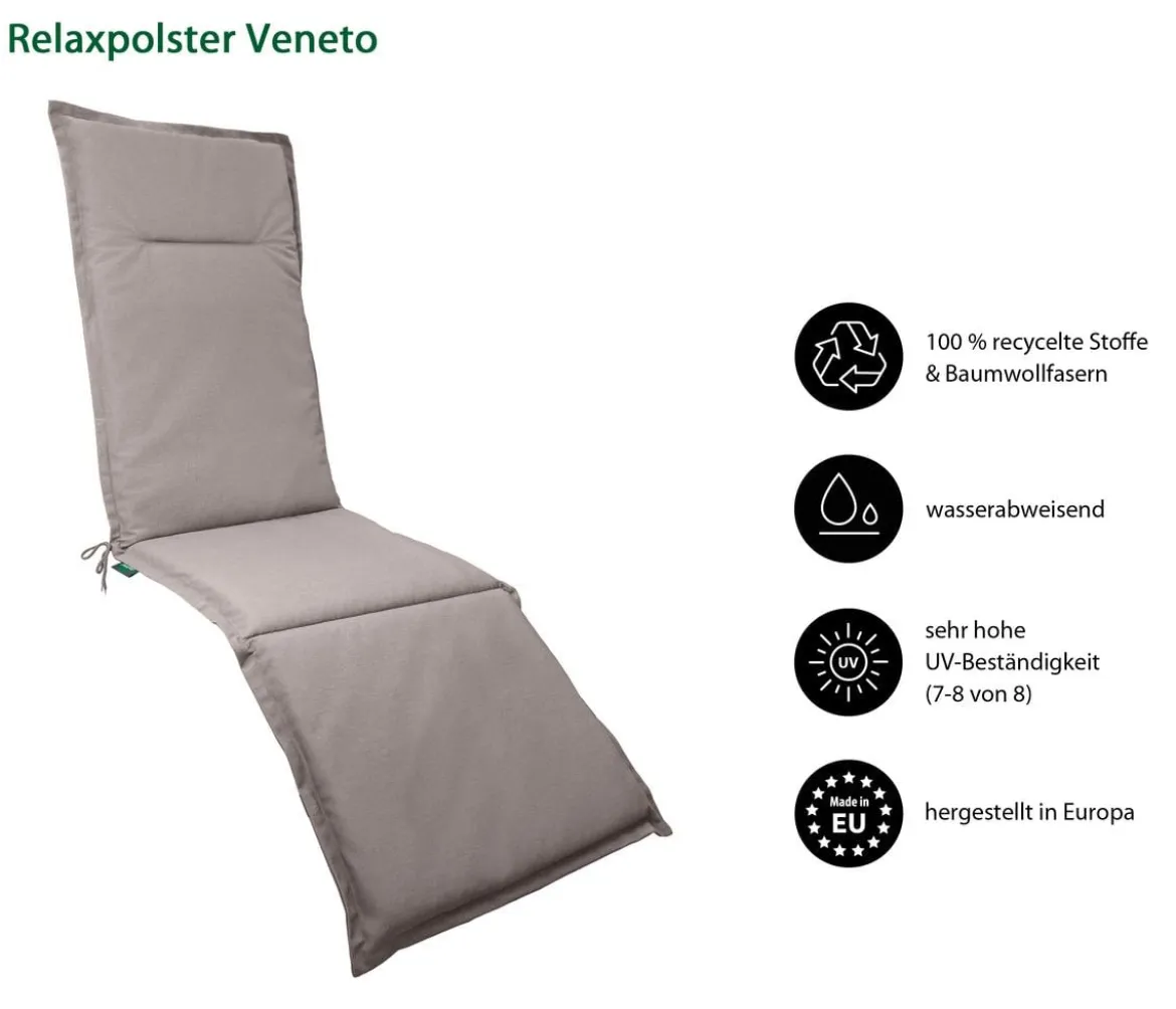 Dehner Relaxauflage Veneto, ca. B50/H4/T168 cm