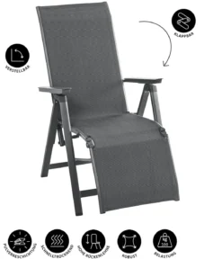 Dehner Relaxsessel Cleveland, ca. B60/H107/T76 cm