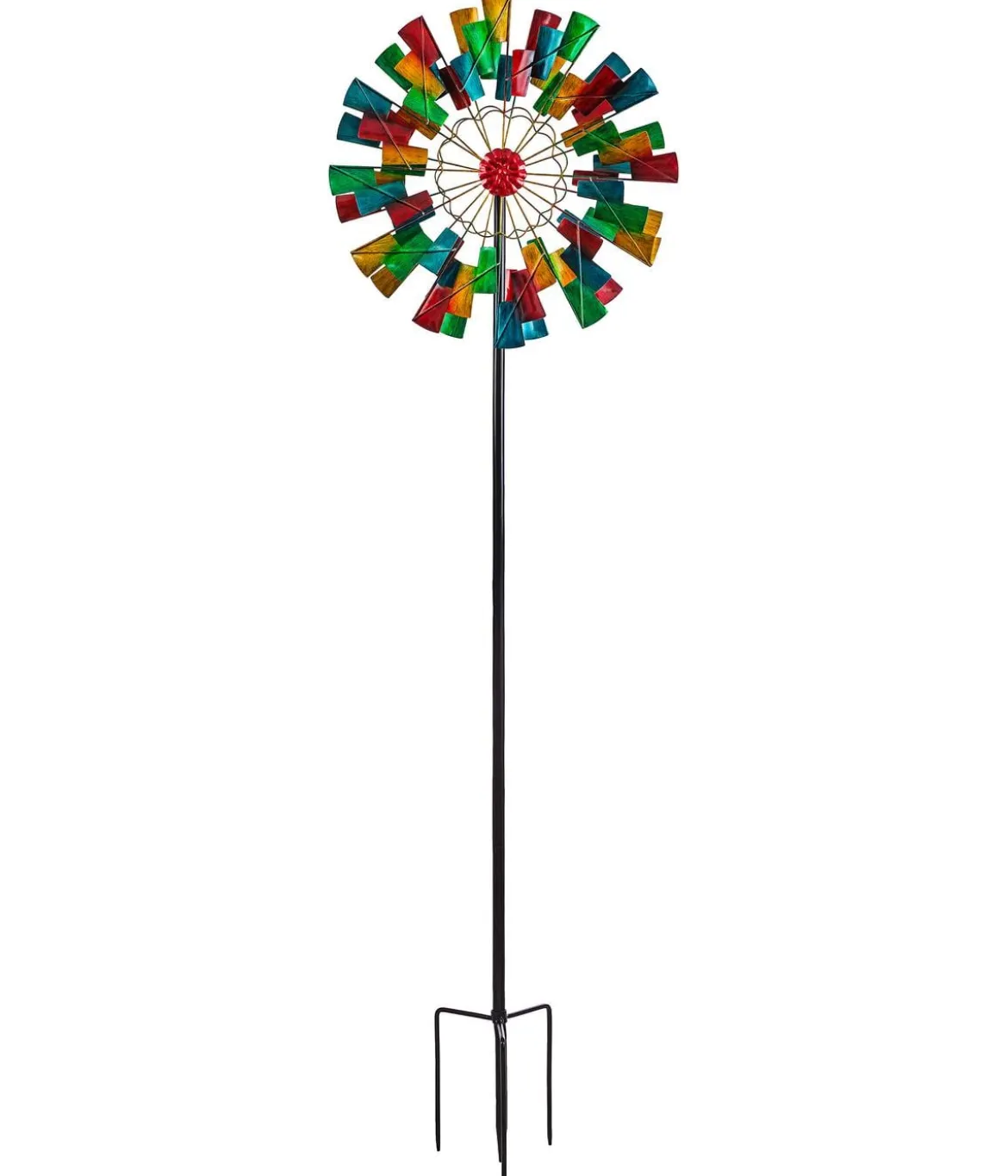 Dehner Riesen Windrad, bunt, ca. Ø61/H213 cm