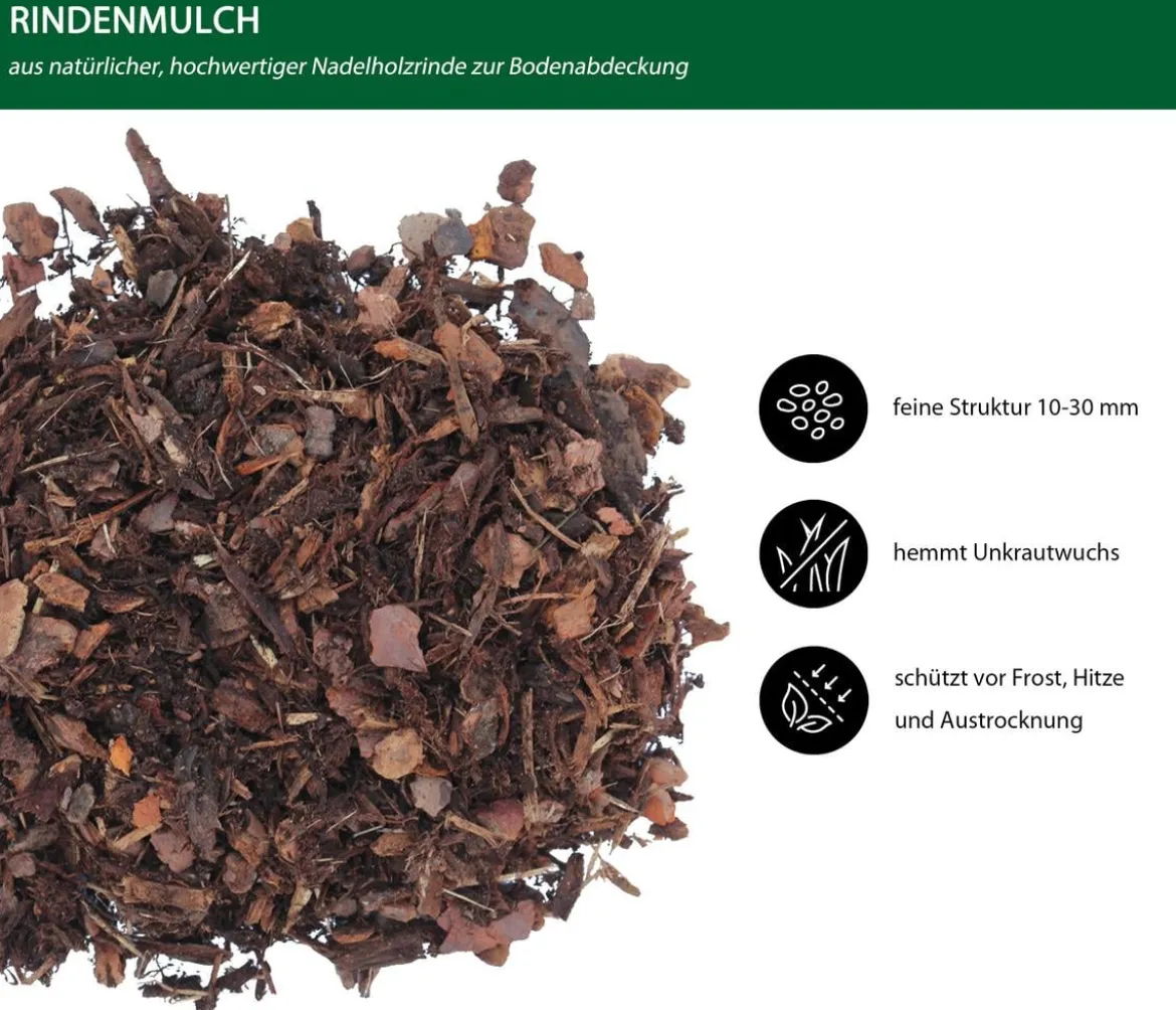 Dehner Rindenmulch fein, 60 l