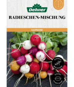 Dehner Saatband Radieschen-Mischung, L5 m