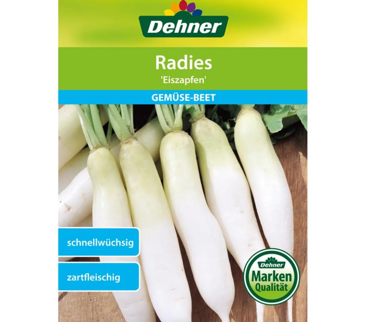 Dehner Samen Radies 'Eiszapfen'