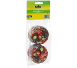 Dehner Schraubdeckel Beeren, für Einkochgläser Ø66 mm, 10er-Set