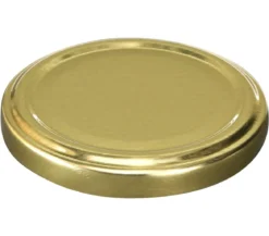Dehner Schraubdeckel, gold, für Einkochgläser, Ø66 mm, 10er-Set