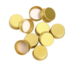 Dehner Schraubverschlüsse für Flaschen, gold, 10er-Set