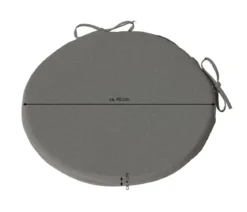 Dehner Sitzkissen Veneto, Ø40/H4 cm