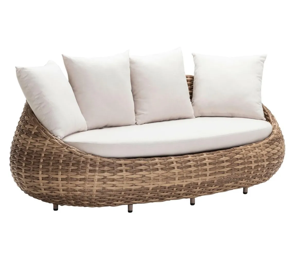 Dehner Sofa Tulum, ca. B208/H76/T97 cm