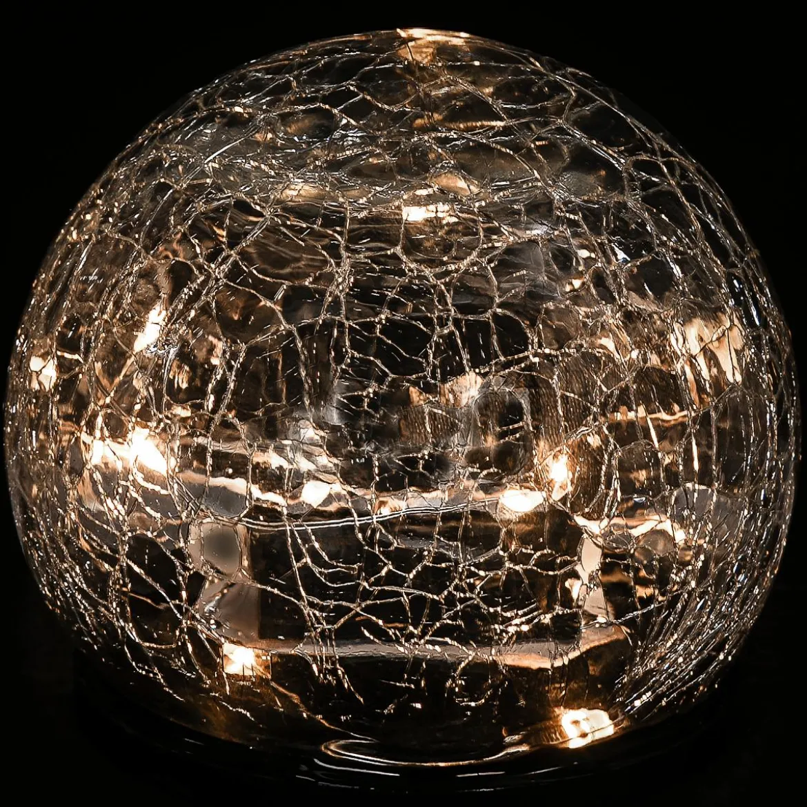 Dehner Solar-Bodenleuchte Crackle