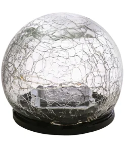 Dehner Solar-Bodenleuchte Crackle
