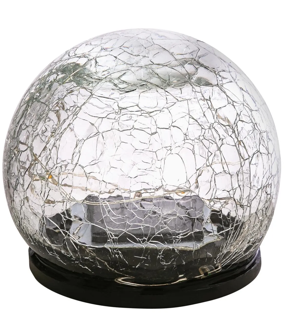 Dehner Solar-Bodenleuchte Crackle