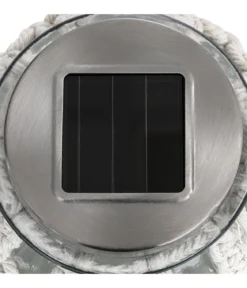 Dehner Solar-Glas Elara, ca. Ø11/H12 cm