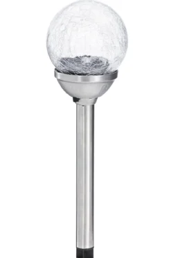 Dehner Solar-Glaskugel, ca. Ø11/H45 cm